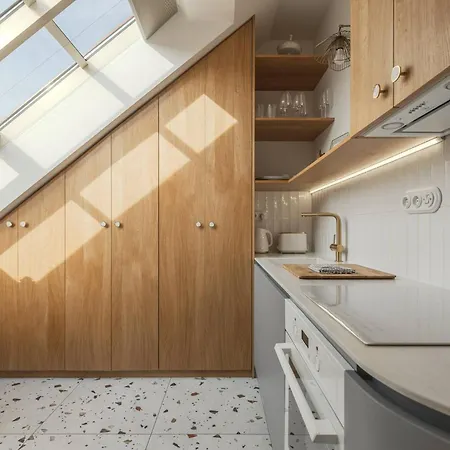 Appartement New! Mini-designer Rooftop Ac & Garden, Castle! *